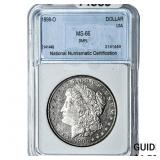1898-O Morgan Silver Dollar NNC MS66 DMPL