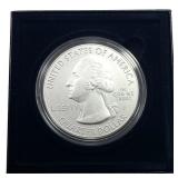 2015 ATB 5oz Silver Coin-Saratoga Nat. Park W/Box