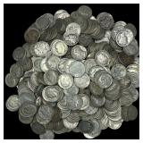 [500] $50 Face Value Silver Dimes