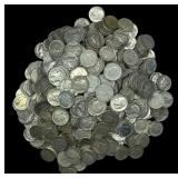 [500] $50 Face Value Silver Dimes