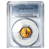 1952 Wheat Cent PCGS MS65 RD