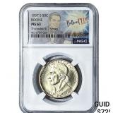 1937-S Boone Half Dollar NGC MS63