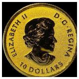 2020 Canada 1/4oz Gold $10 Proof