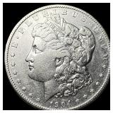 1904-S Silver Morgan Dollar NEARLY  UNCIRCULATED