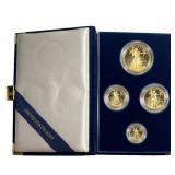 [4]1991 U.S. Mint Gold Coins Proof Set 1.8591oz
