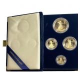 [4]2001 U.S. Mint Gold Coins Proof Set 1.8591oz