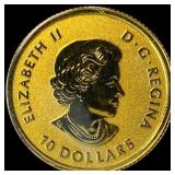 2020 Canada 1/4oz Gold $10 Proof