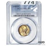1948-D Jefferson Nickel PCGS MS66 FS