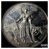 1885 Switzerland Silver 5 Francs GEM BU