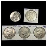 [5] 1971-1973 Eisenhower Dollar