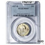 1927-D Standing Liberty Quarter PCGS MS65