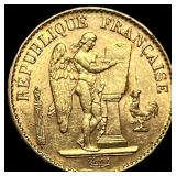 1887 France Gold 20 Franc