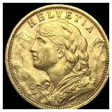 1900 France Gold 20 Franc
