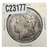 1891-CC Morgan Silver Dollar