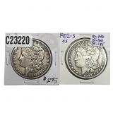 [2] 1901-1902 Morgan Silver Dollar