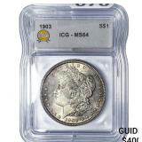 1903 Morgan Silver Dollar ICG MS64