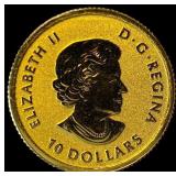 2020 Canada 1/4oz Gold $10 Proof