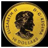 2020 Canada 1/4oz Gold $10 Proof