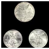 [3] 1982-2016 Mexico 1oz Silver Libertad