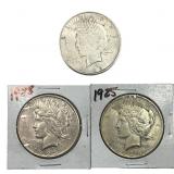 [3] 1922-1928 Silver Peace Dollar