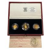 [3]1989 Royal Mint 500th Ann. Gold Proof Set W/Box