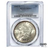 1888-O Morgan Silver Dollar PCGS MS64