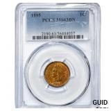 1895 Indian Head Cent PCGS MS63 BN