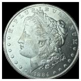 1884-CC Morgan Silver Dollar