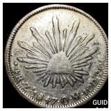 1847 Mexico Silver 4 Reales HIGH GRADE