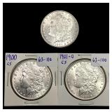 [3] 1900-1901 Morgan Silver Dollar
