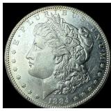 1884-S Morgan Silver Dollar