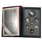 [7] 1992 Royal Canadian Mint Proof Set 1C-$1 W/Box