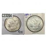 [2] 1888-1889 Morgan Silver Dollar