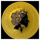 2006 Australia 1oz Gold $100 Proof-Dog