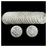 [20] 2012 Silver Eagle GEM BU Roll