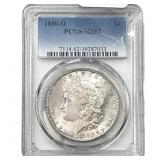 1880-O Morgan Silver Dollar PCGS MS62