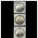[3] 1880-1882 Morgan Silver Dollar
