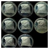 [7]1987 1oz Silver Dollars-200th Ann. of Const.