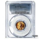 1953 Wheat Cent PCGS MS66 RD