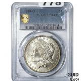 1888-O Morgan Silver Dollar PCGS MS64+