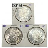 [3] 1886 Morgan Silver Dollar