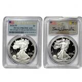 [2] 2022-2026 Silver Eagle PCGS PR69/PR70 DCAM