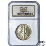 1939 Walking Liberty Half Dollar NGC PF65