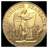 1892 France Gold 20 Franc