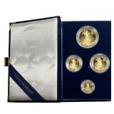 [4]1992 U.S. Mint Gold Coins Proof Set 1.8591oz