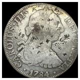 1784 Spanish Colonial Silver 8 Reales