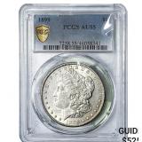 1899 Morgan Silver Dollar PCGS AU55