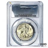 1945 Franklin Half Dollar PCGS MS66