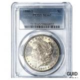 1880-S Morgan Silver Dollar PCGS MS65