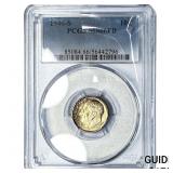 1946-S Roosevelt Dime PCGS MS66 FB